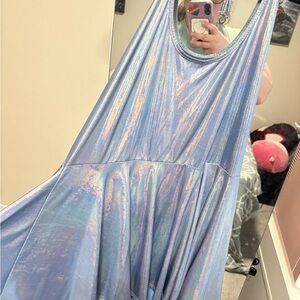 Iridescent Mini Dress